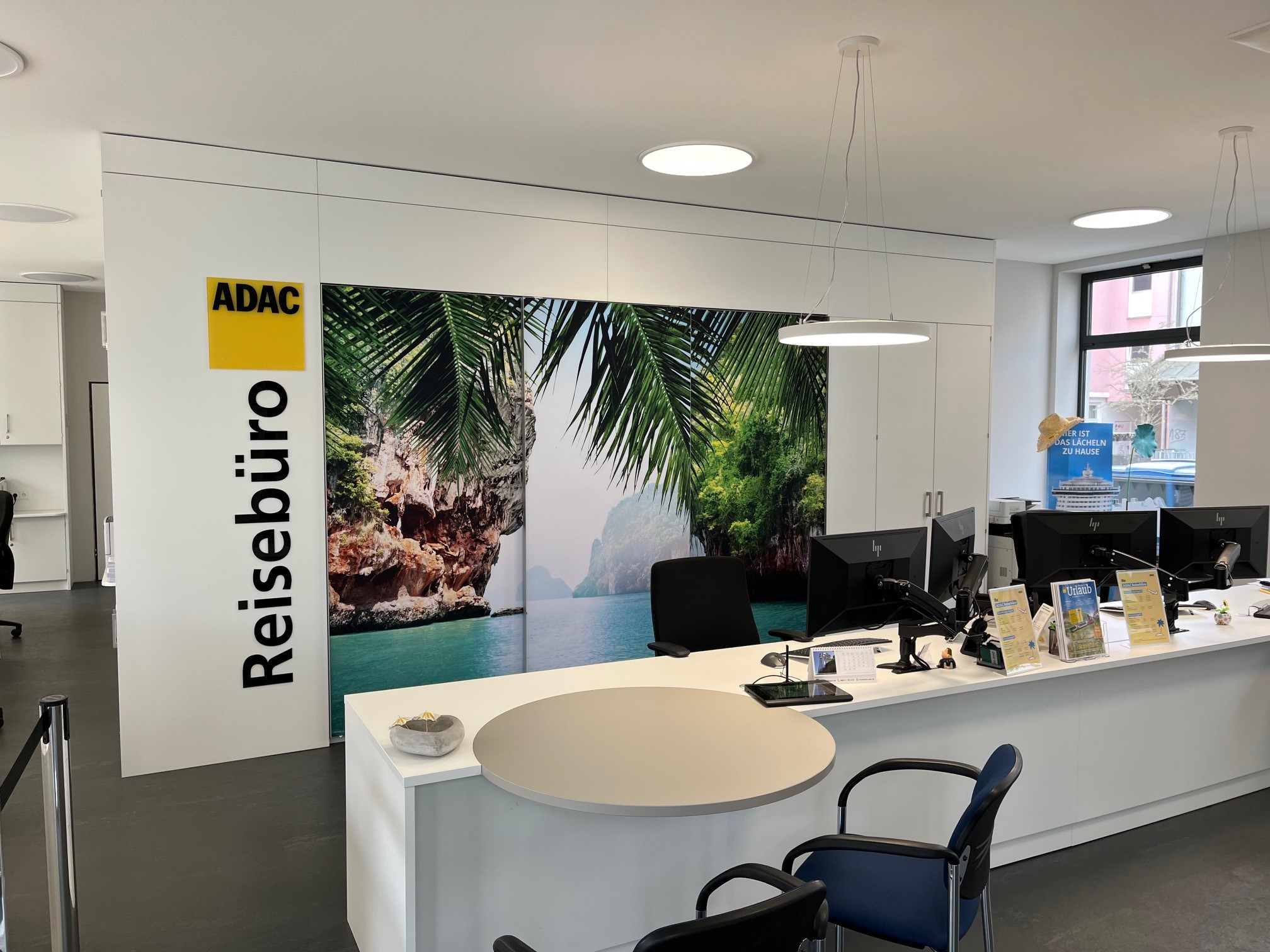 Innenansicht Reisebüro